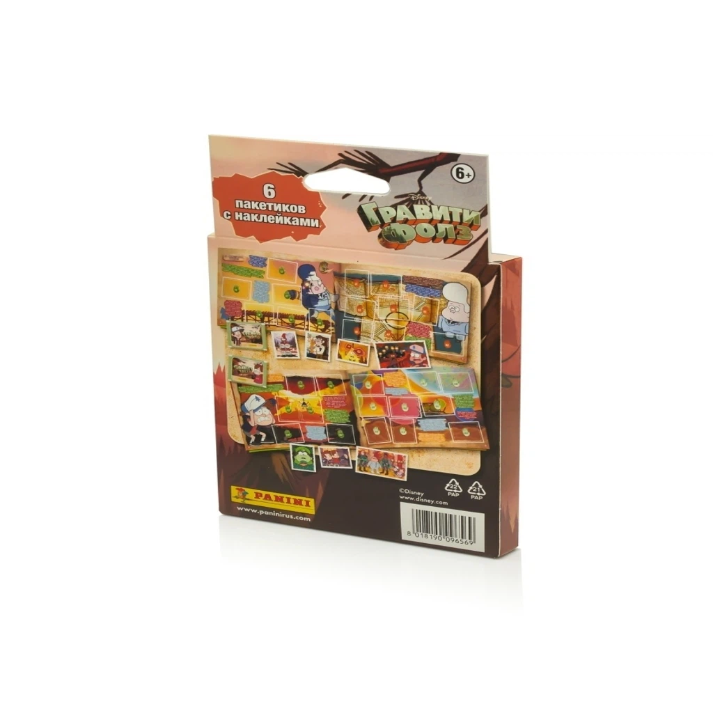 Panini Gravity Falls. Набор из 4-х блистеров. 24 пакетика.